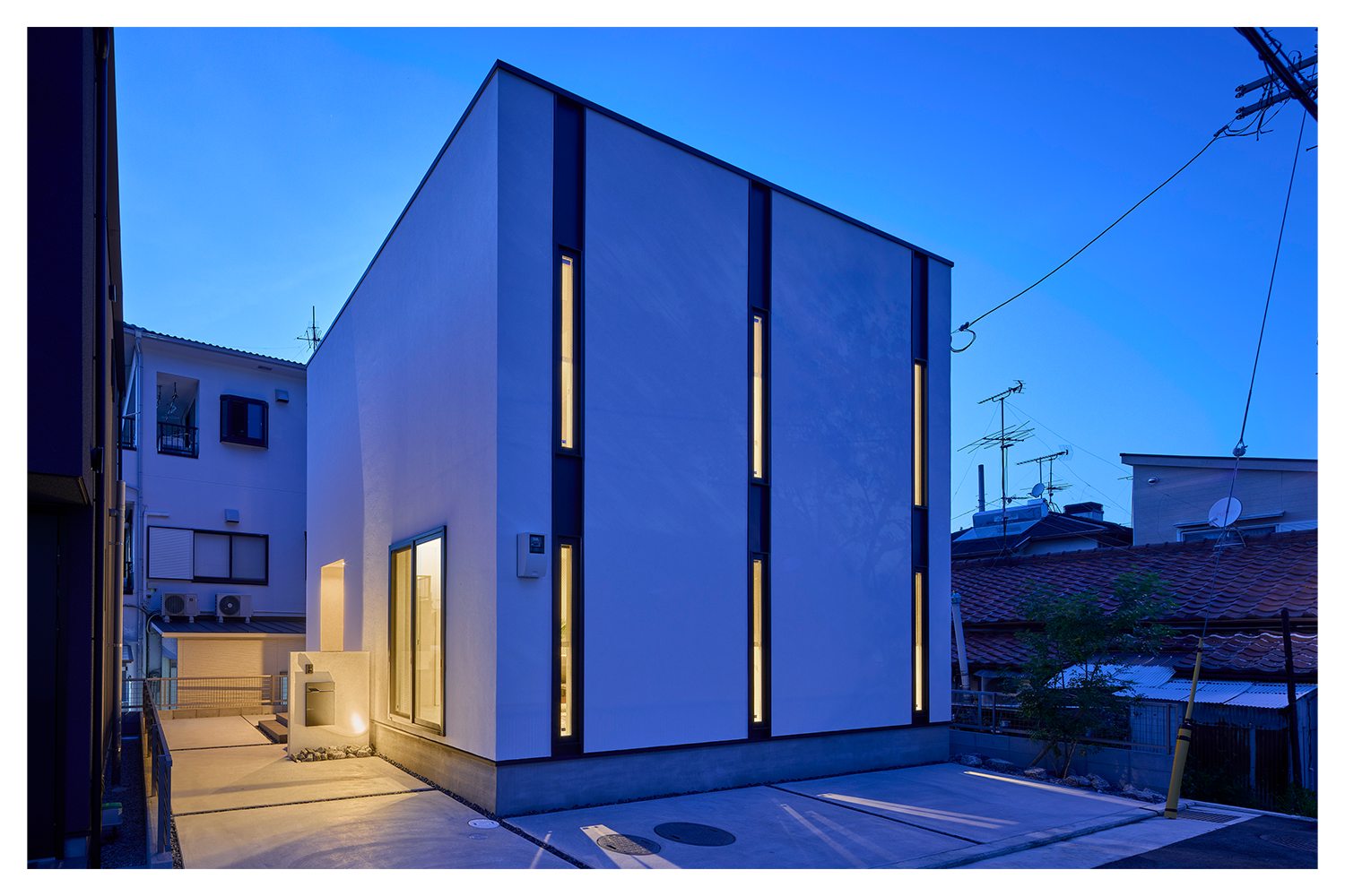 八尾モデルハウス外観写真